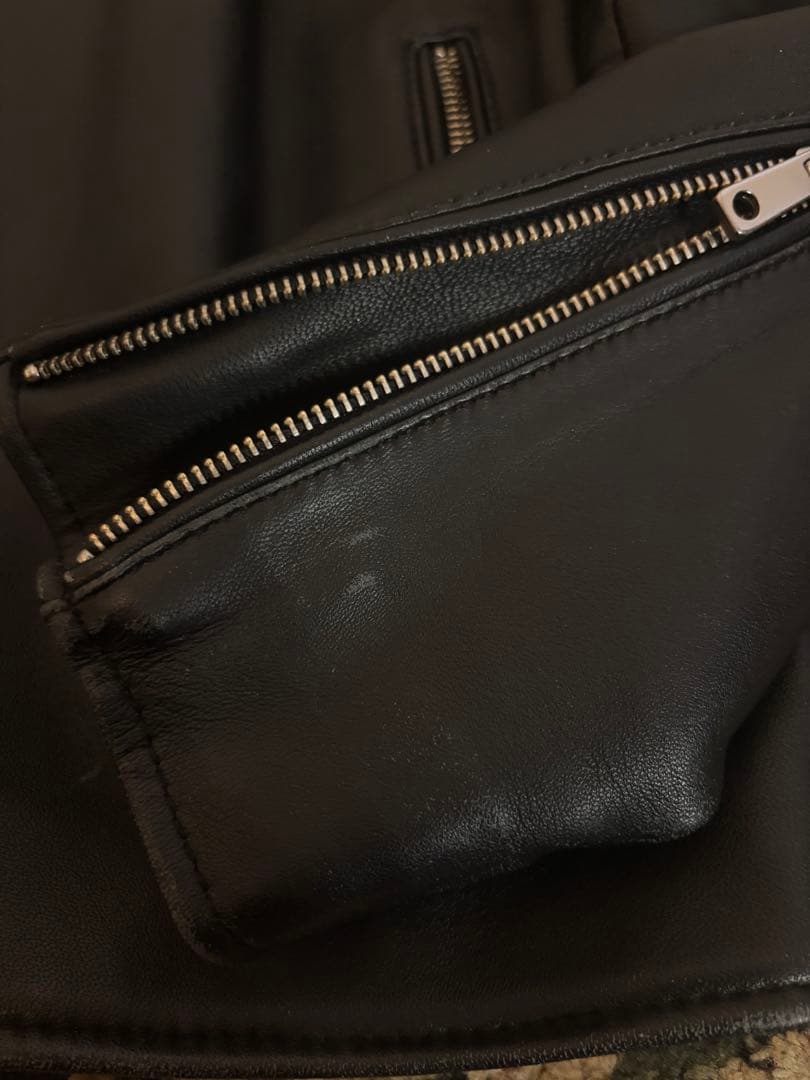 United Tokyo ラムレザー ライダース シングル