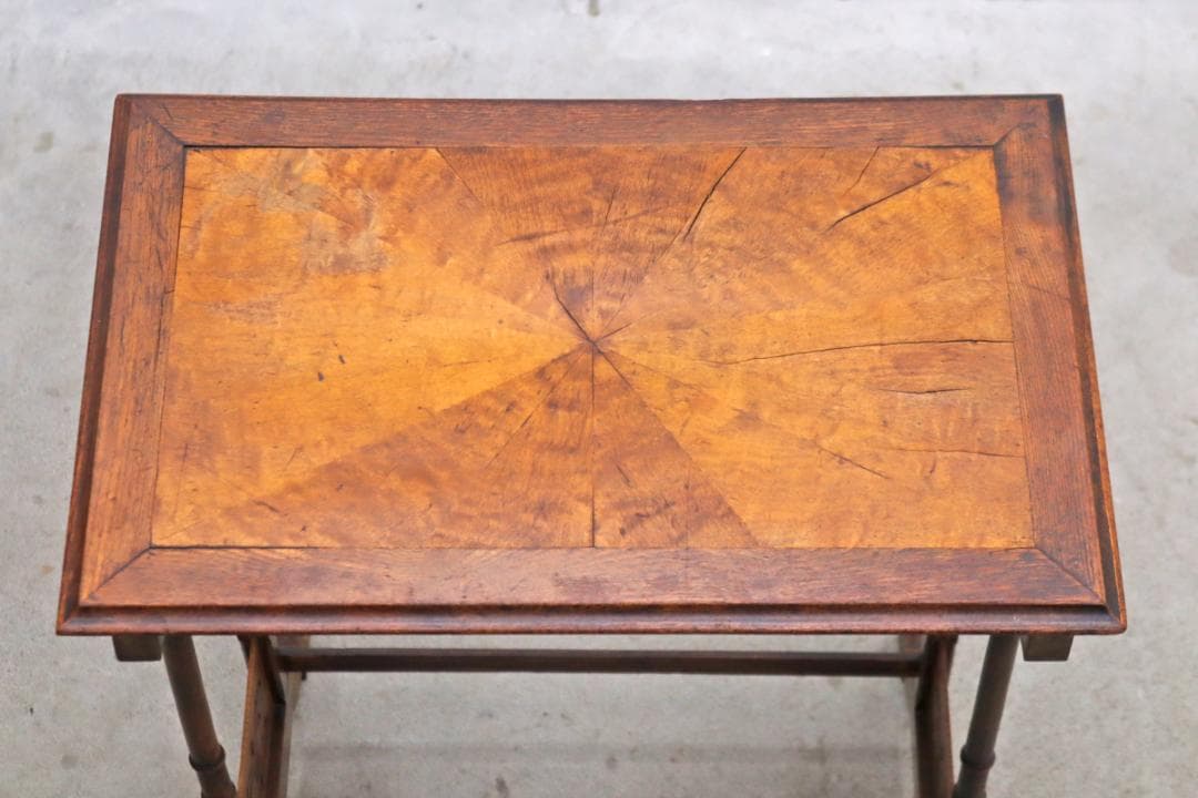 英国 イギリス ヴィンテージ サイドテーブル 花台 展示台 アンティーク