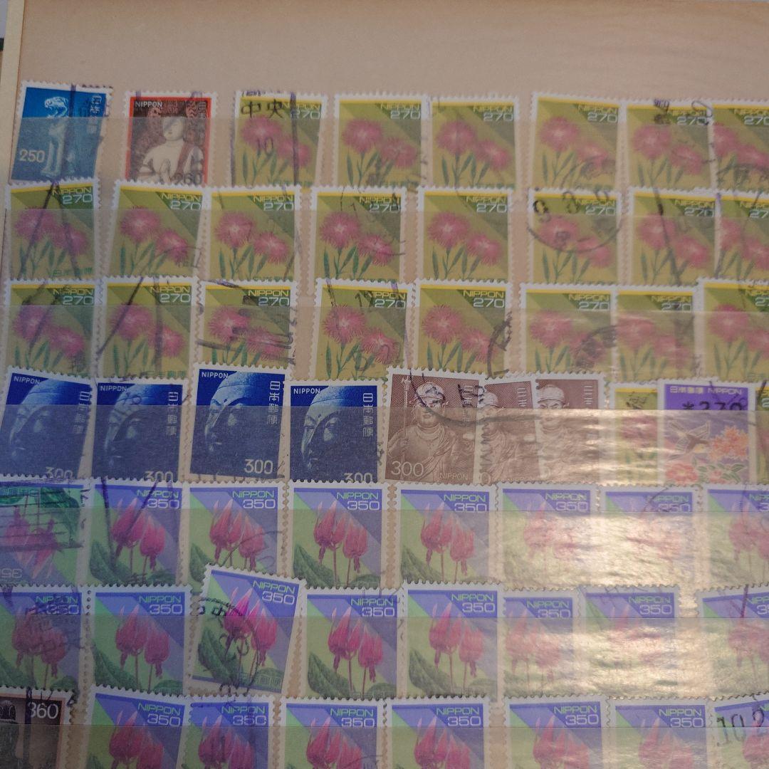 日本 使用済切手 花デザイン多数 80枚まとめ売り　ページ8