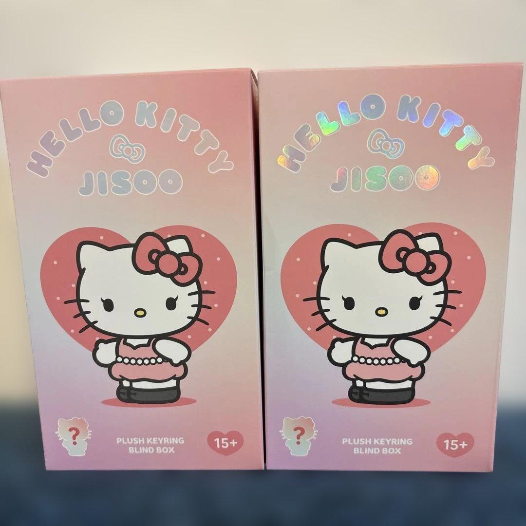 まとめ買いでお得❣️ジス×ハローキティ　PLUSHキーリング 2BOX