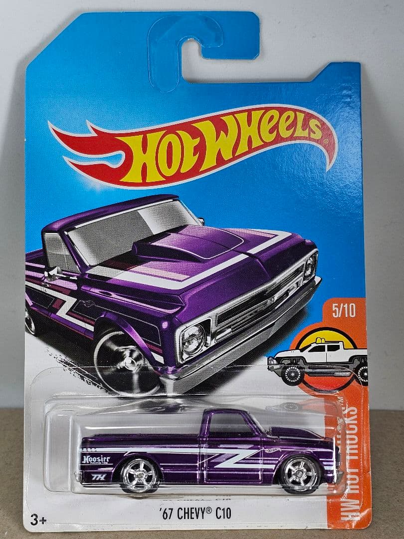 ホットウィール、'67 CHEVY C10 スーパートレジャーハント