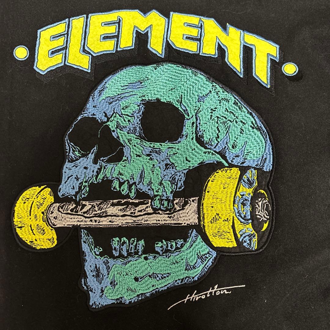 ELEMENT スカル スタジャン