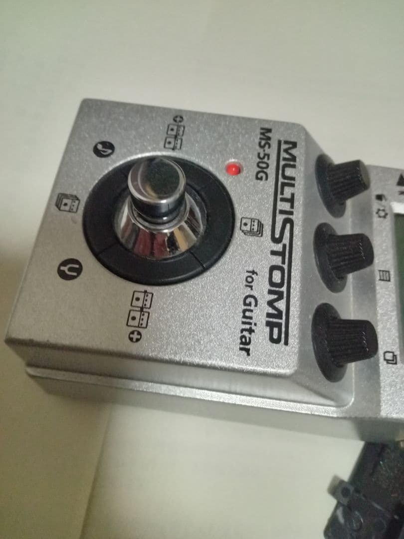 ZOOM MS-50G　 マルチエフェクター　と　 BOOK