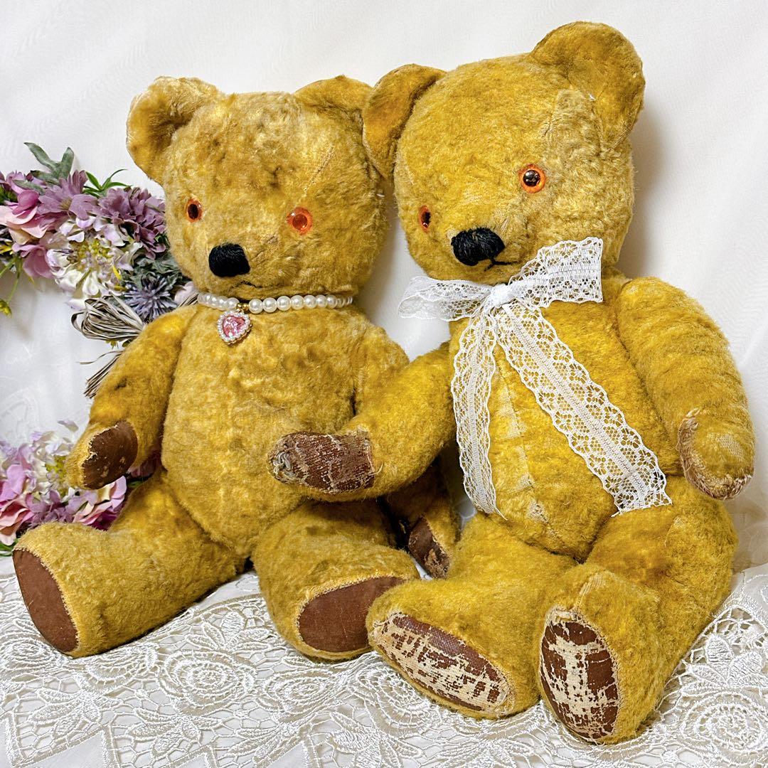 ❤️愛されチャドバレーベア❤️1950年頃　テディベア　アンティークベア　ビンテージ