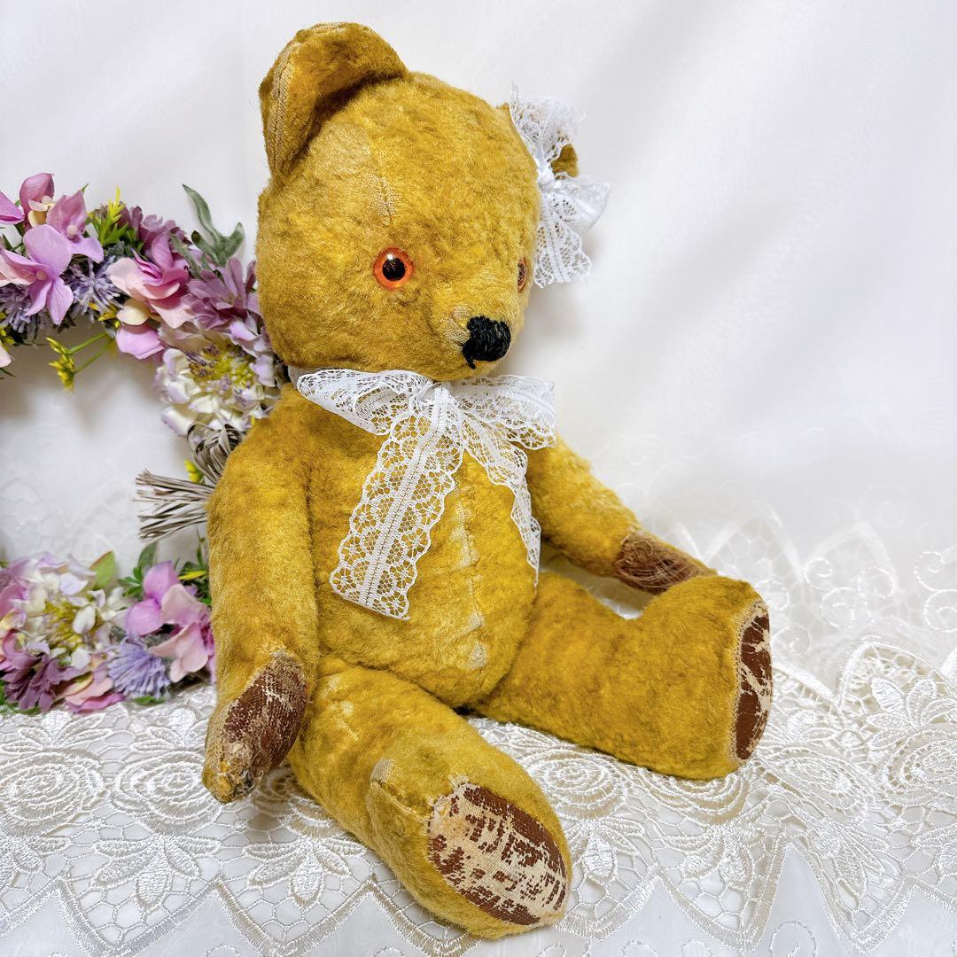 ❤️愛されチャドバレーベア❤️1950年頃　テディベア　アンティークベア　ビンテージ