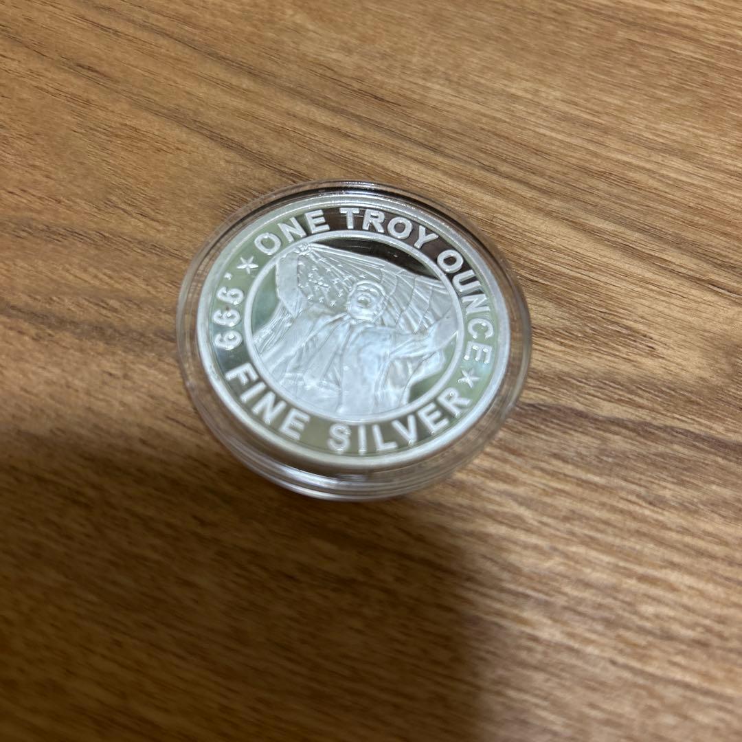 純銀メダル　トランプ大統領