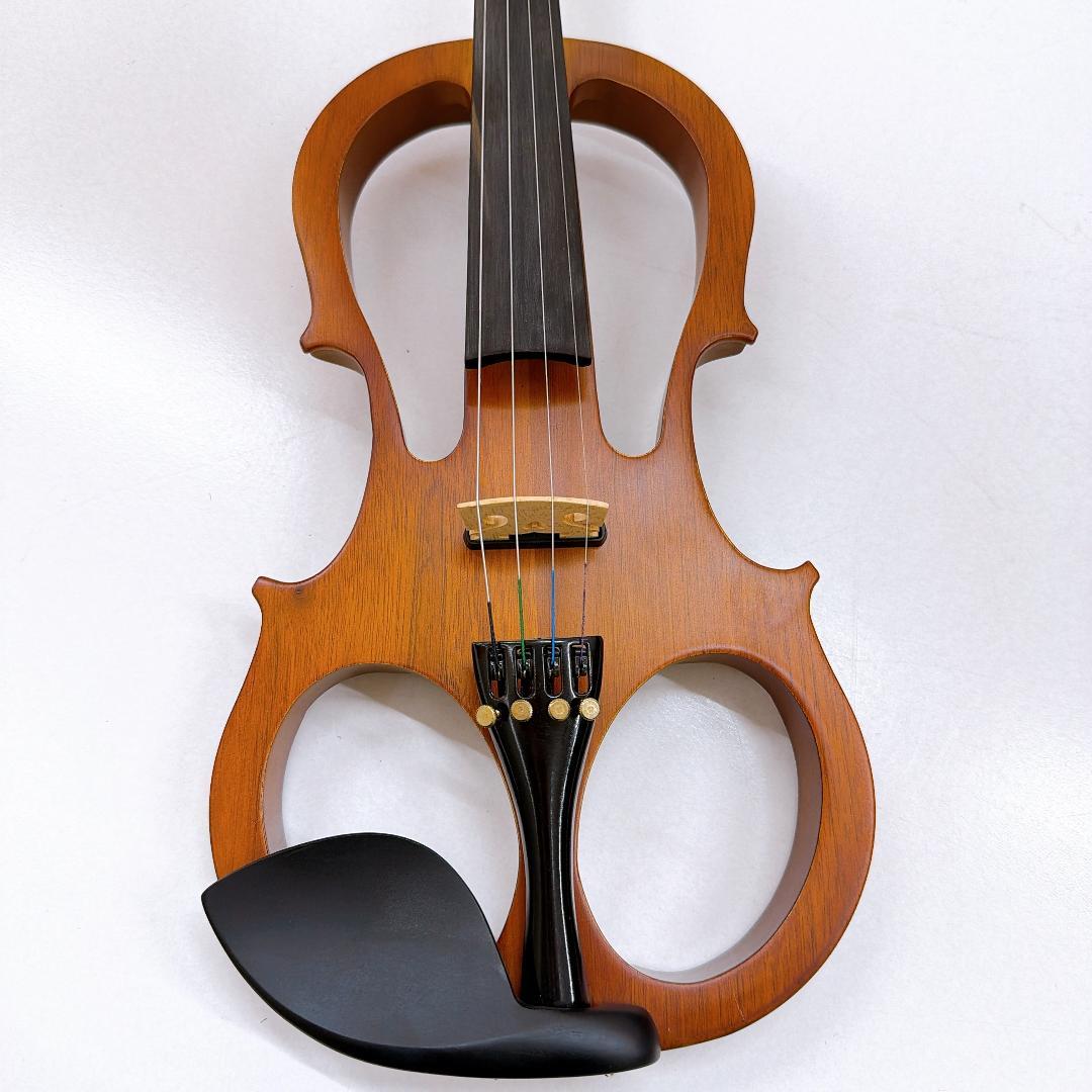 【良品】キクタニ エレクトリックバイオリン ESV-380 4/4 ブラウン