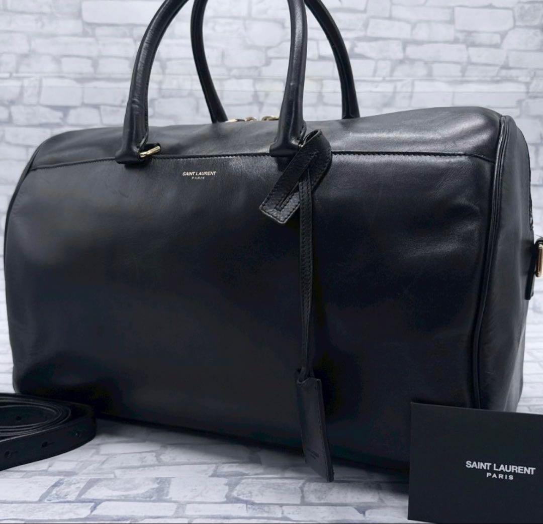 SAINT LAURENT ビジネスバッグ ブラック