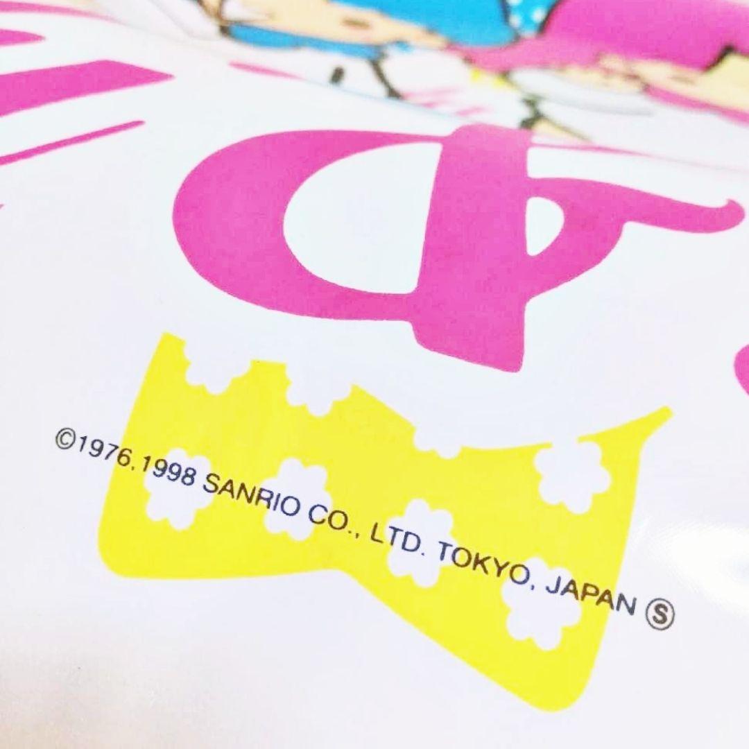 1998年 キキララ 浮き輪 90×90 星形 サンリオ リトルツインスターズ