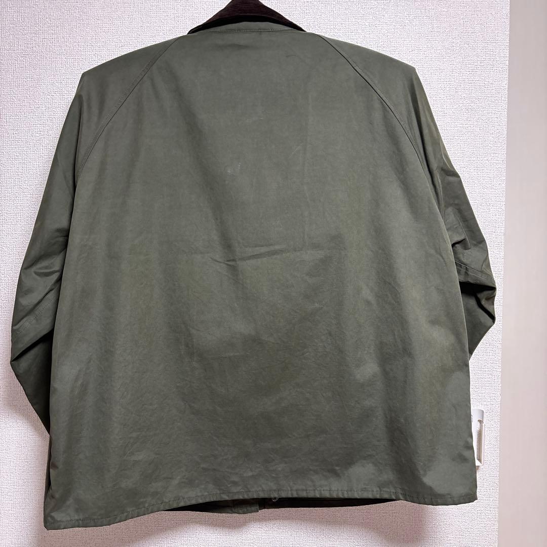 ［新品未使用品］Barbour オリーブグリーン アウター　42