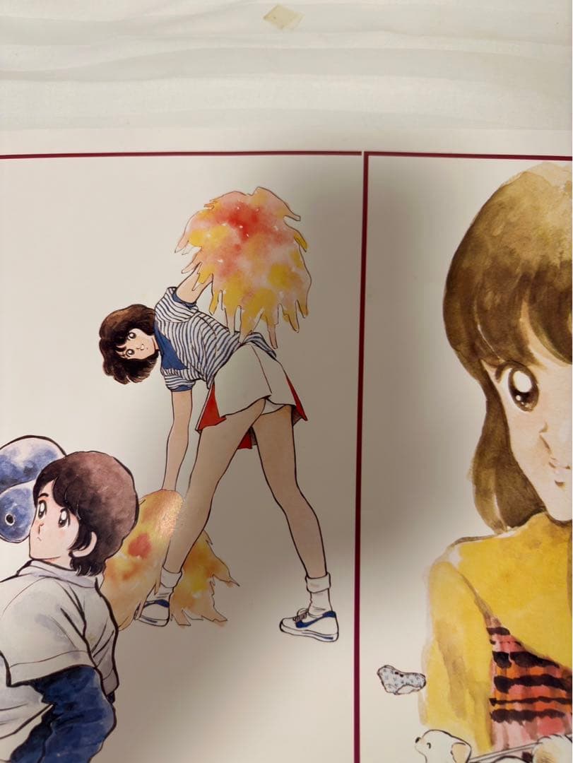 【4】タッチ　ポスター　当時物