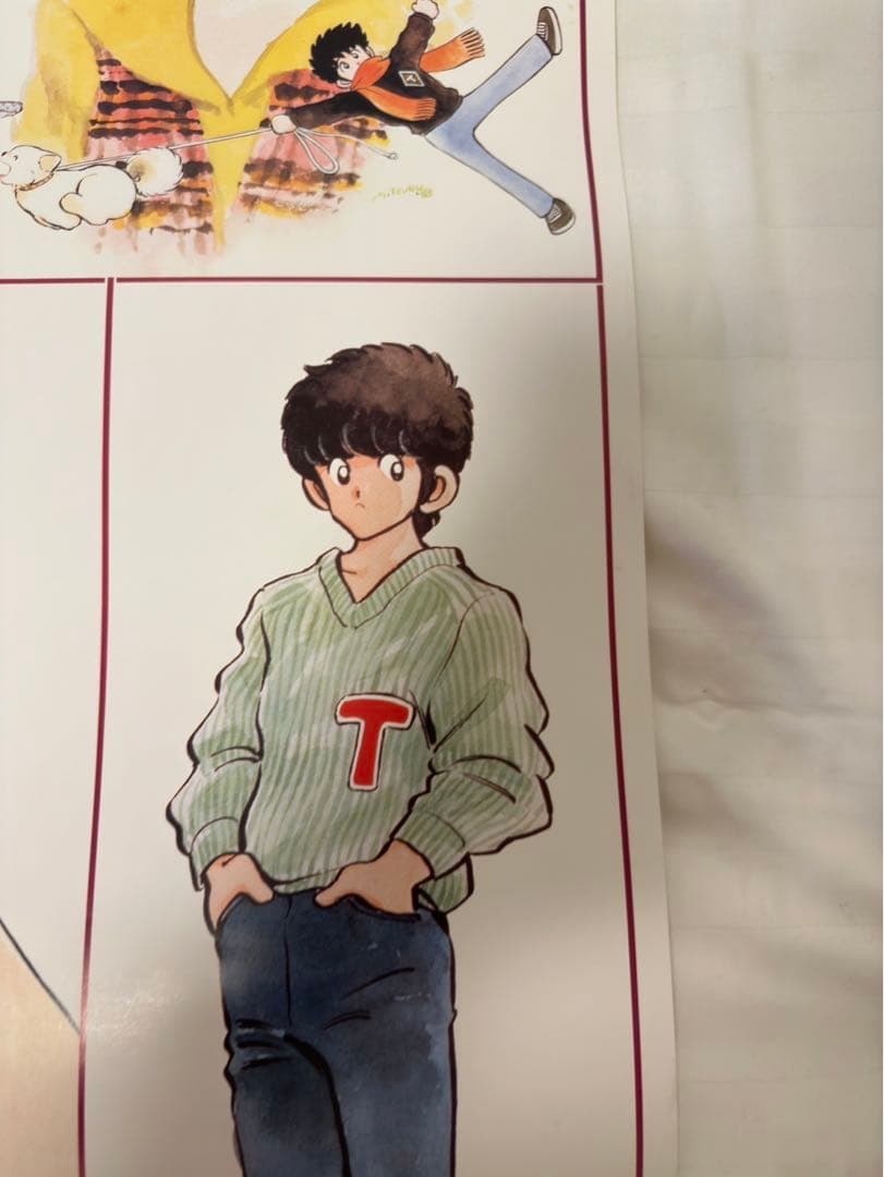 【4】タッチ　ポスター　当時物