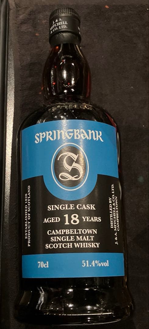 スプリングバンク 2006 シングルカスク シェリーカスク ウイスクイー25周年