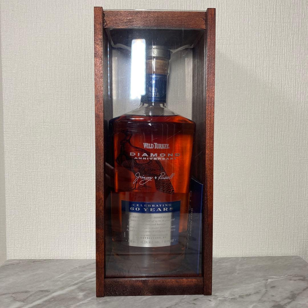 ワイルドターキーダイヤモンドアニバーサリー　ジミーラッセル60周年記念特別限定版