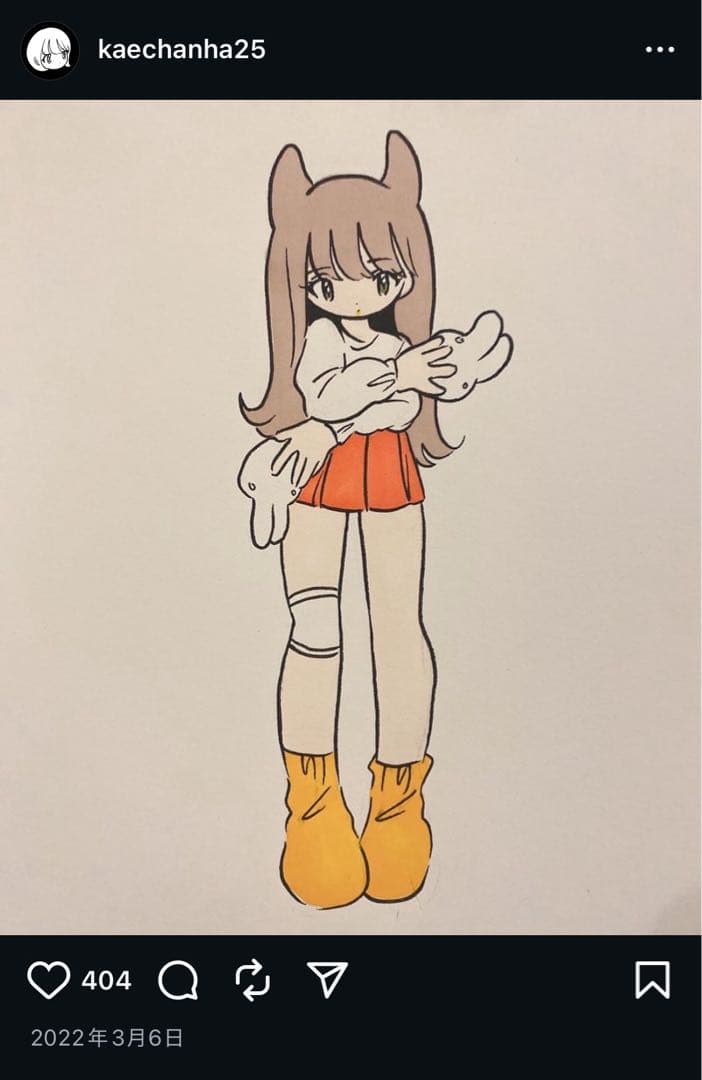 【最終価格】田中かえ イラスト 原画 サイン入り 極美品