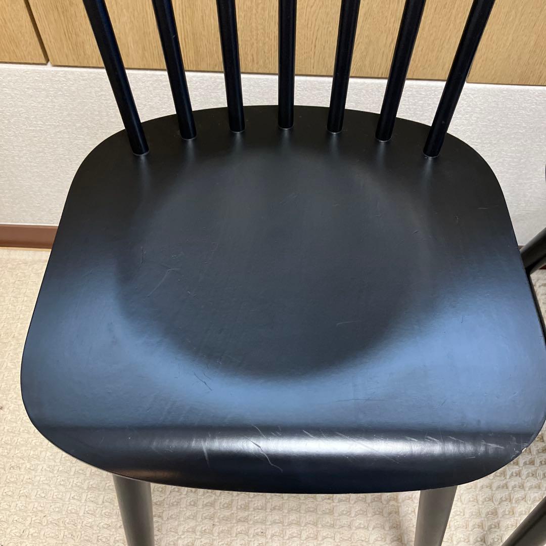 TON トーネット ウィンザーチェア 黒　ブラック　2脚セット