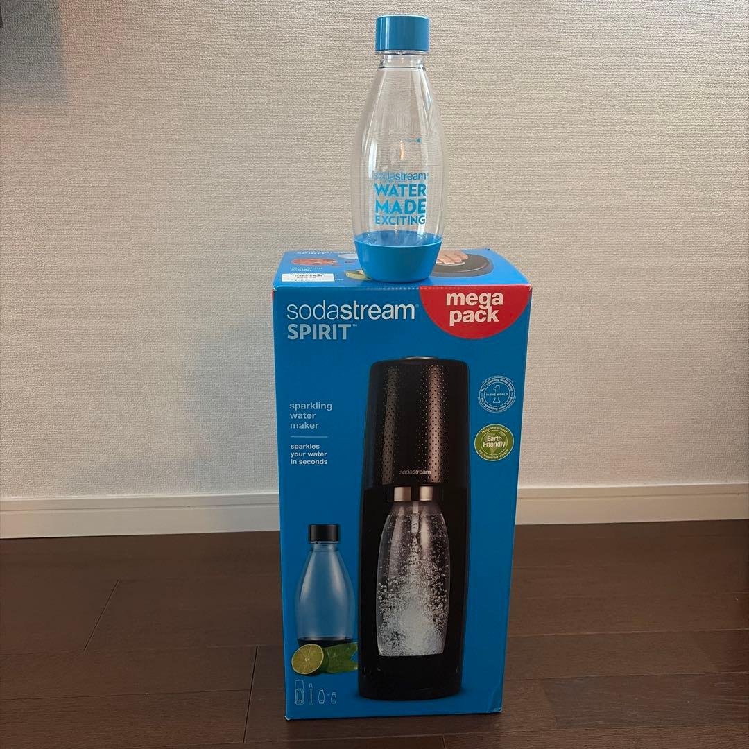 sodastream SPIRIT 炭酸水メーカー mega pack