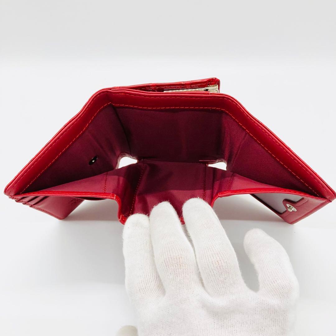 Vivienne Westwood 三つ折り財布 　レッド(新品・未使用)