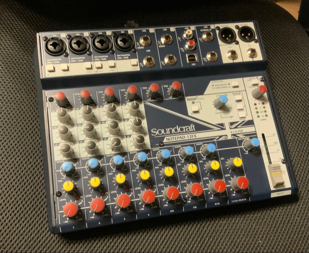 配信機器・PA機器・レコーディング機器 Soundcraft Notepad-12FX