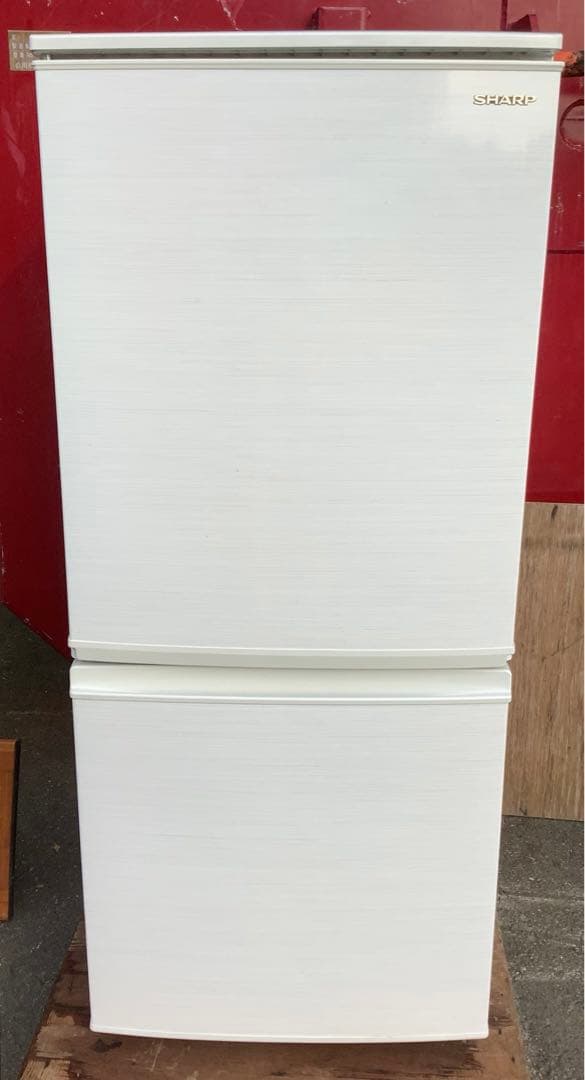 Kawata シャープ 2ドア冷凍冷蔵庫 SJ-D14E-W 2019年製