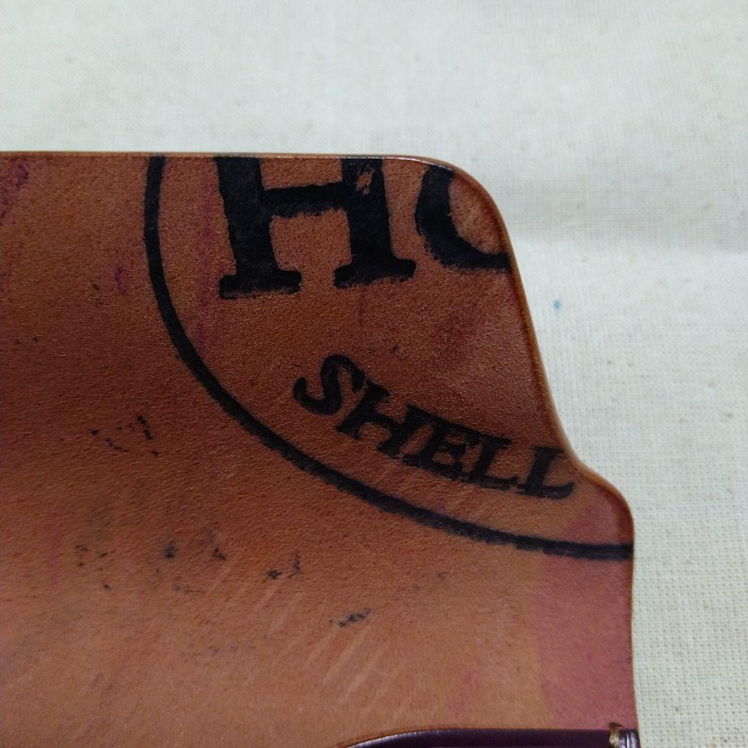 【新品未使用】シェルコードバン　ウルトラバイオレット　カードケース