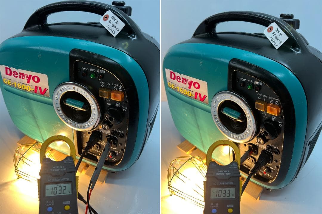 DENYO デンヨー インバーター発電機 GE1600SSIV★動作良好 ♪D1