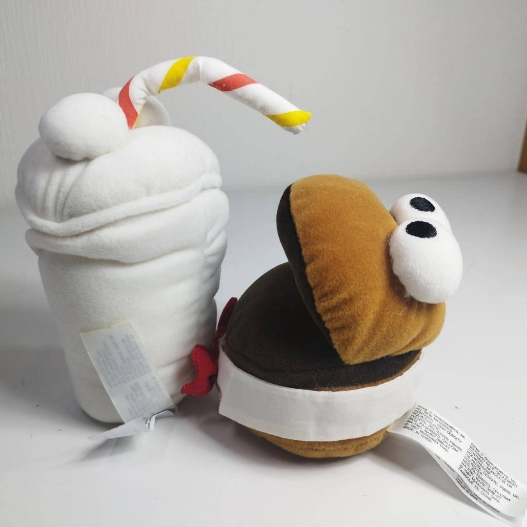 マクドナルド ぬいぐるみ ビンテージ 3点セット ハンバーガー ハッピ I0T7