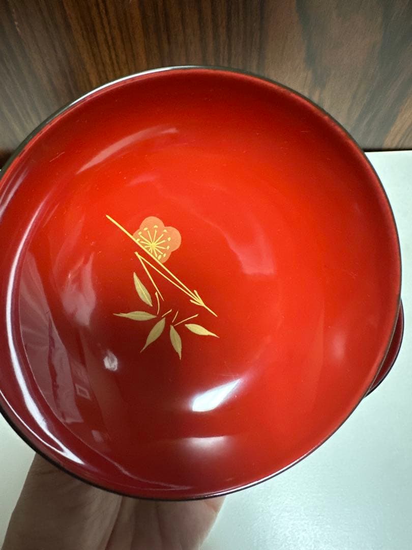 越前塗 漆器椀 2個セット