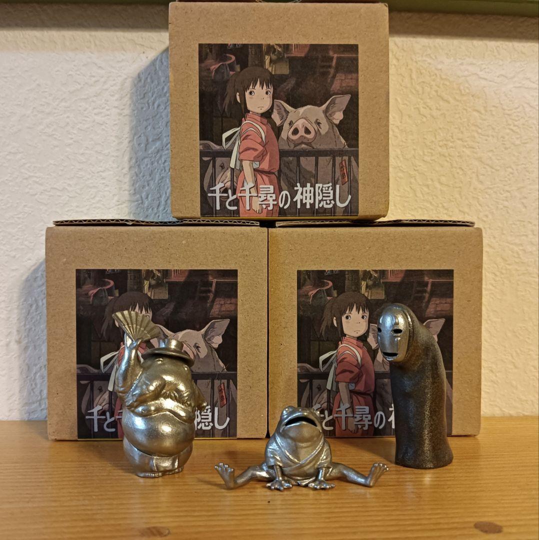 【激レア】ジブリ美術館限定『 千と千尋の神隠し』フィギュア　3個セット