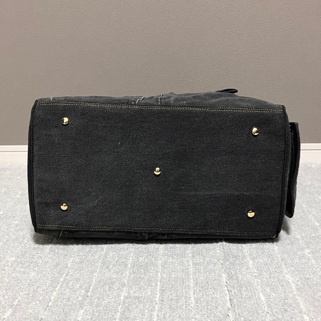 ルシアンエサヨ［リデューグレース］デニム　トートバッグ　犬、猫　2way