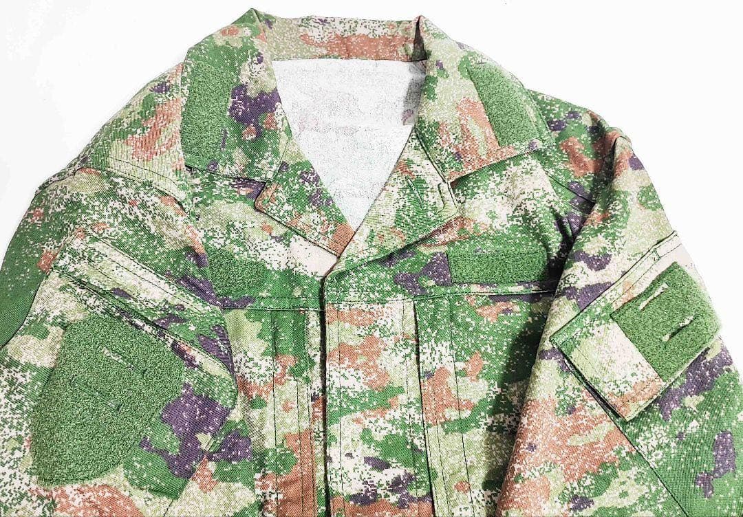 国内最安値　実物中国軍最新型21式星空迷彩戦闘服上下セット