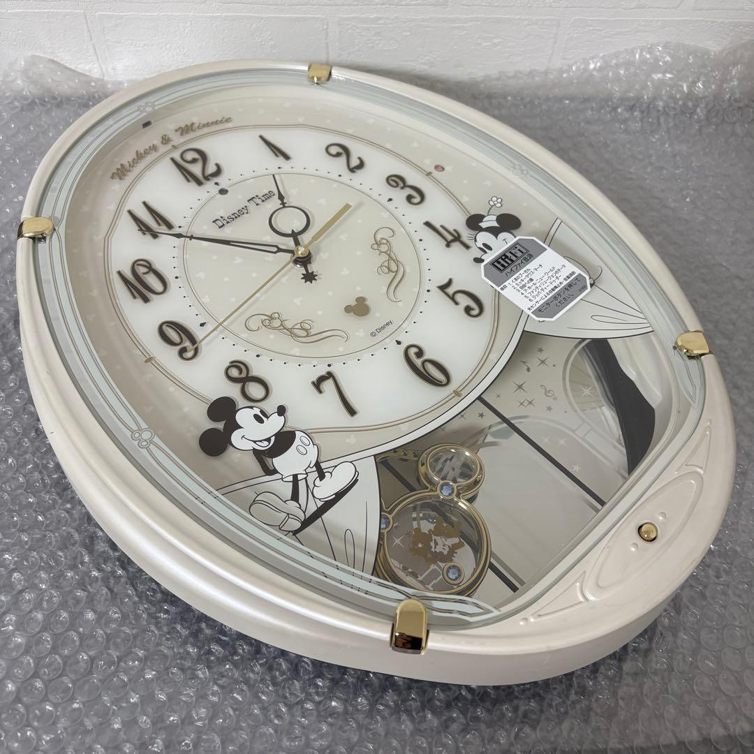 SEIKO ディズニー 電波掛時計 FW579W ミッキー&フレンズ セイコー