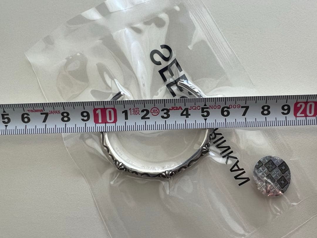 鑑定済み　Chrome hearts SBTバングル