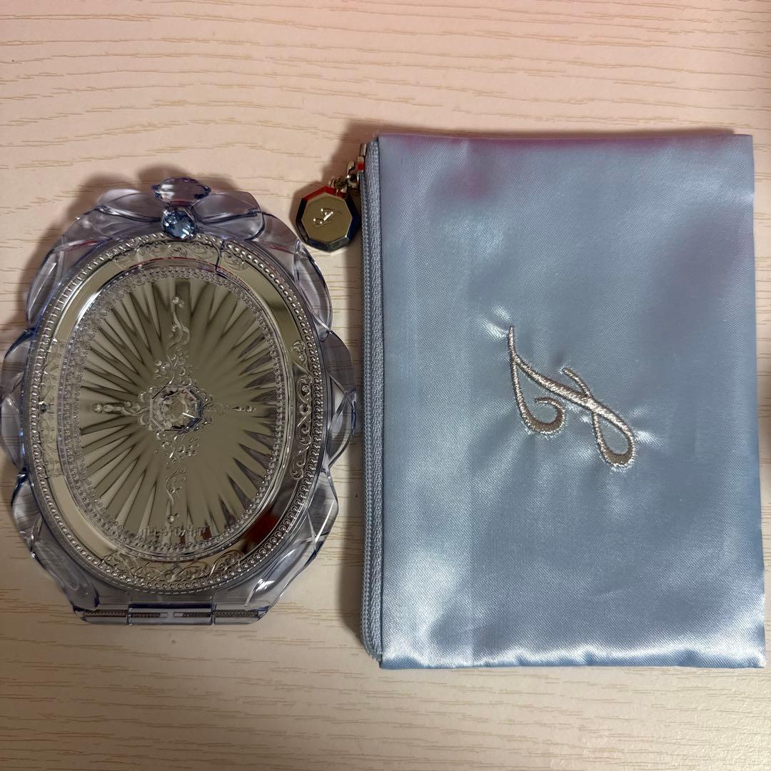 ジルスチュアート サムシングピュアブルー コンパクトミラーII 限定品