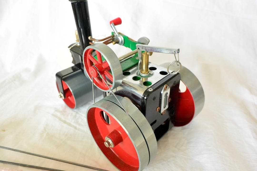 希少未使用☆Mamod社製スチームエンジン【スチームローラー】イギリス製 蒸気