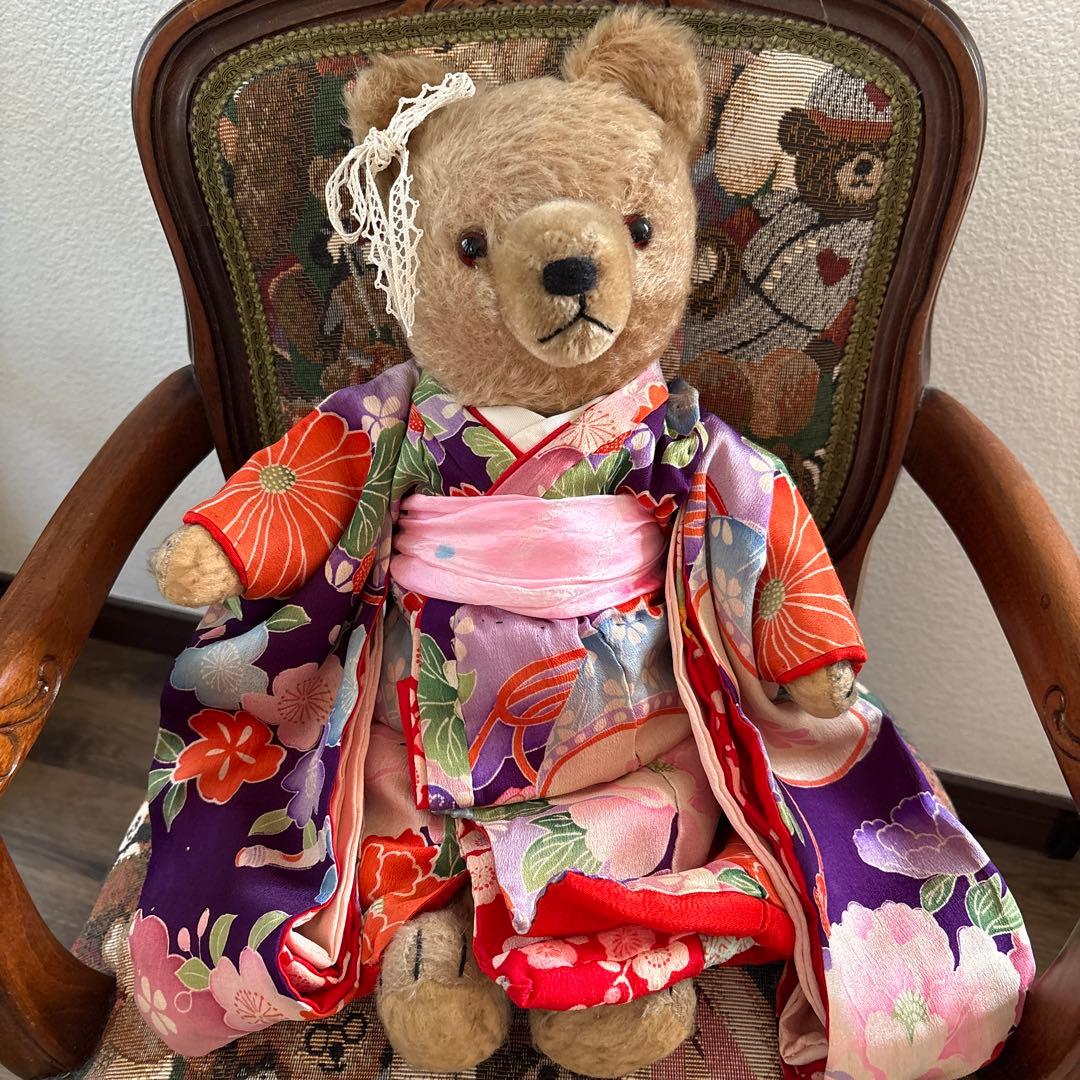 和装♪ハーマン・ドイツアンティークテディベア