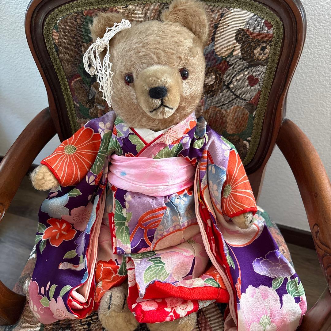 和装♪ハーマン・ドイツアンティークテディベア