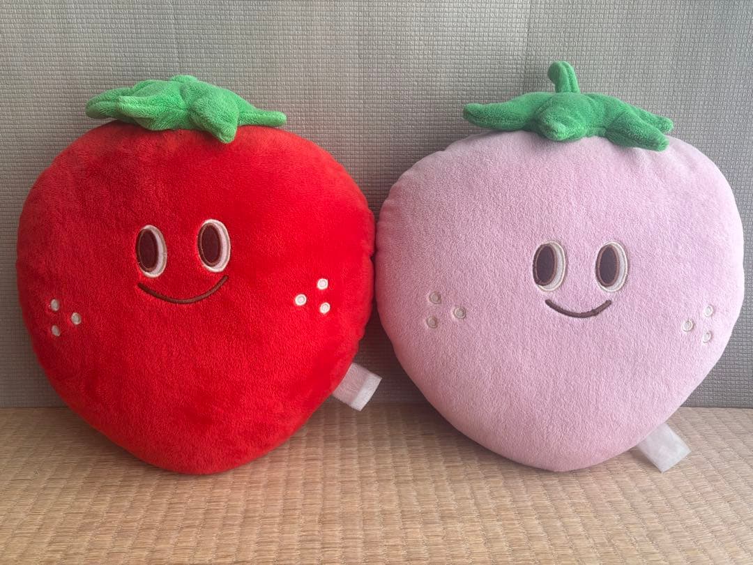 希少　平成レトロいちごぬいぐるみ2個セット