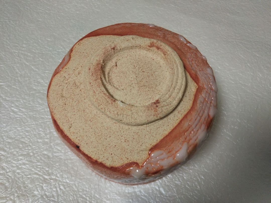 陽山窯 水野澤三 作　志野茶盌　抹茶碗　茶道具