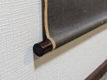 【模写】掛軸　谷文晁　翡翠図　繊細な筆致で描く翡翠と蘭の美　T183