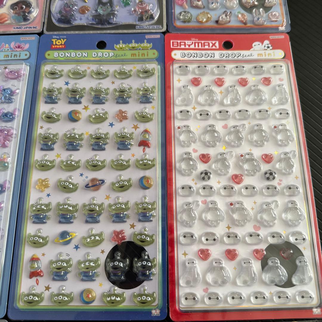 ボンボンドロップシール　コットンパフィー　ウォーターシール　38点セット