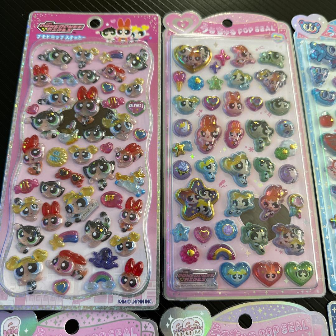 ボンボンドロップシール　コットンパフィー　ウォーターシール　38点セット