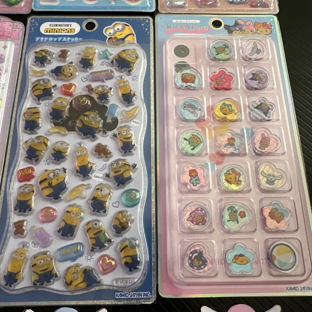 ボンボンドロップシール　コットンパフィー　ウォーターシール　38点セット