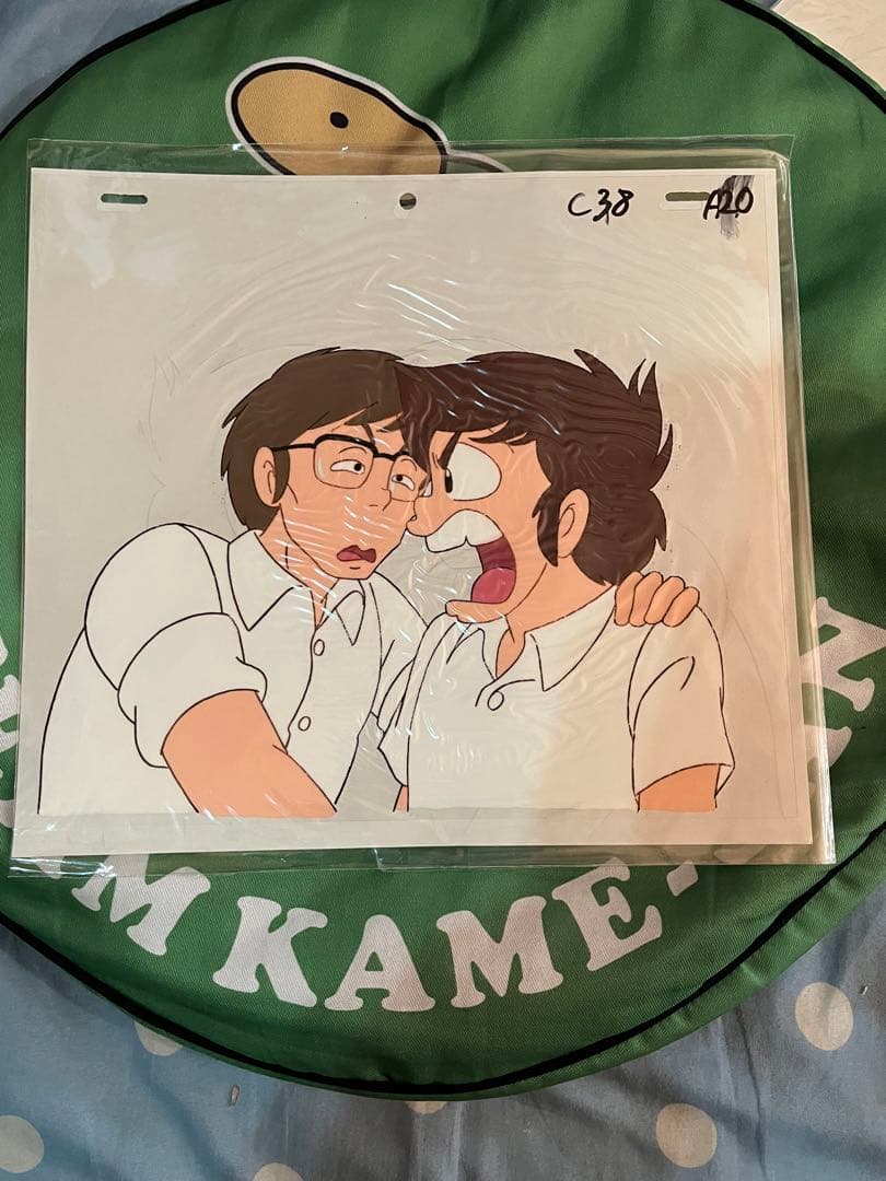 うる星やつら　諸星あたる　メガネ　セル画&原画？動画？セット