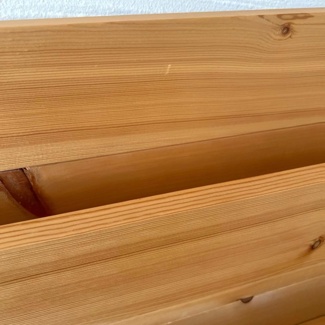 表紙の見える絵本棚　ハンドメイド・Ｗ90㎝・みつろう仕上げ