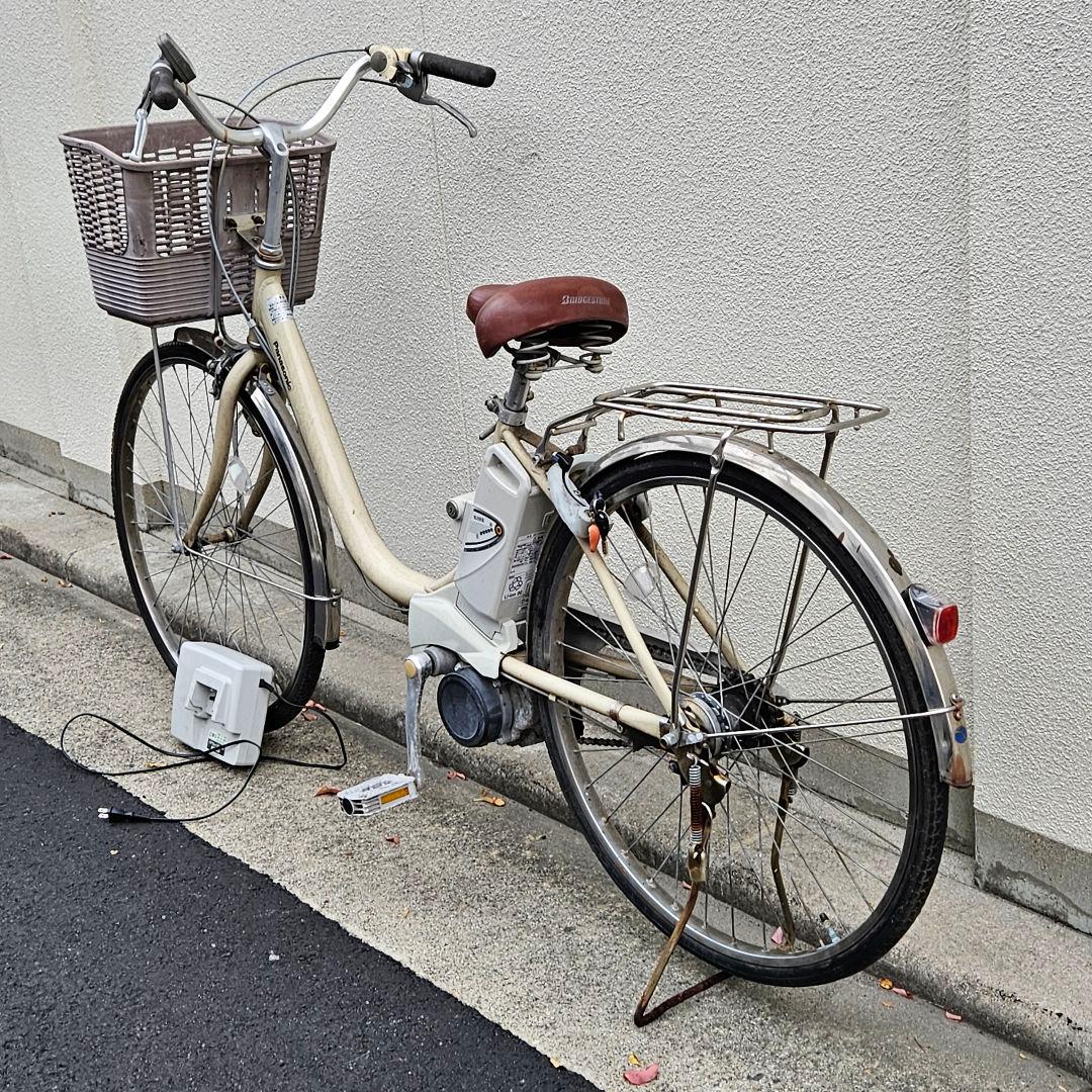 パナソニック♪電動アシスト自転車♪ViVi ♪オフホワイト♪