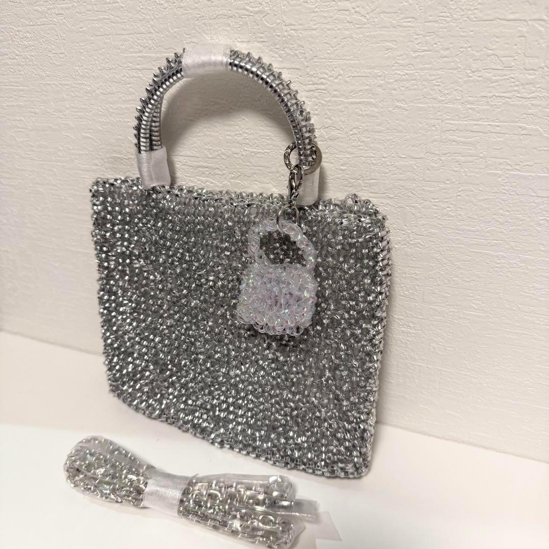 【大人気】ワイヤーバッグ　ミニアトゥーラ　アンテプリマ似　ノーブランド