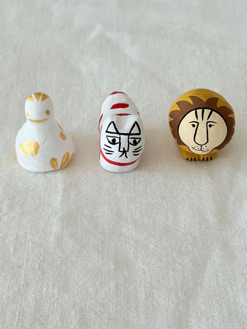 :::金沢　　落雁諸江屋　福徳煎餅　福徳せんべい　コラボ　リサ・ラーソン　土人形