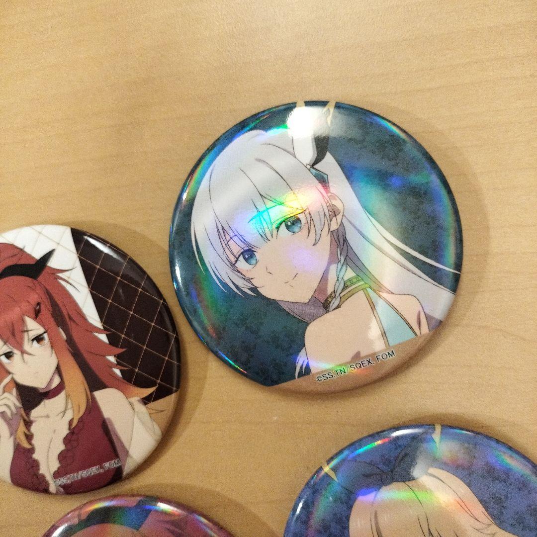 缶バッジ 4個セット　片田舎のおっさん、剣聖になる