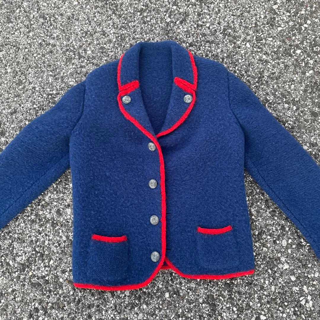 【希少】HOFERウールジャケット ヨーロッパ古着 オーストリア製 70.80s